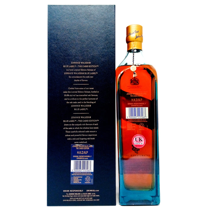 Johnnie Walker Blue Label The Casks Edition Blended Scotch Whisky, 1L, 55.8% ABV