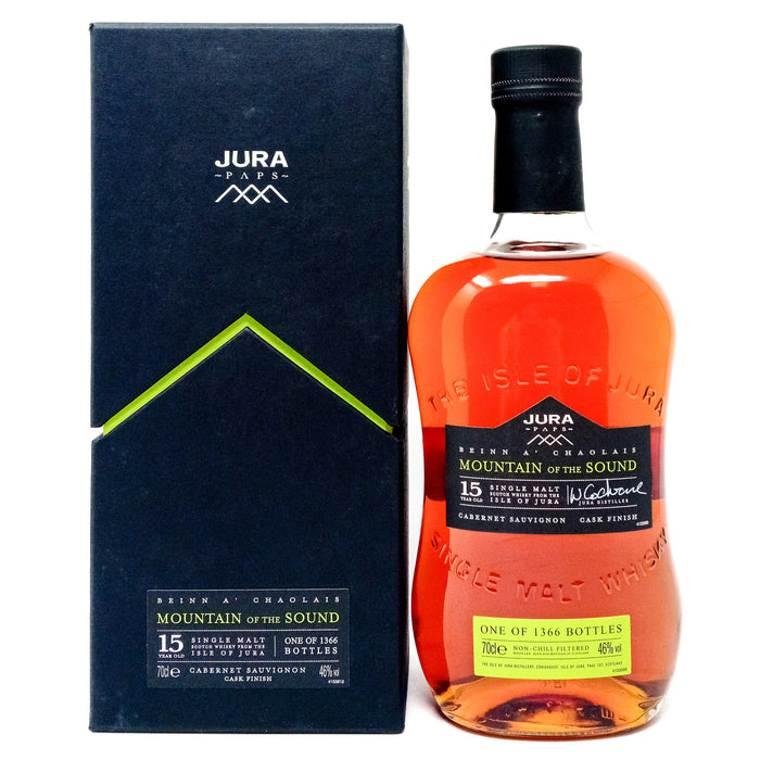 Jura Paps 15 Year Old Mountain of the Sound Single Malt Scotch Whisky, 70cl, 46% ABV