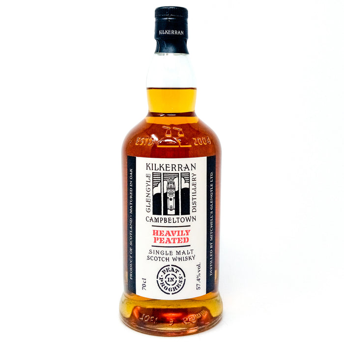 Kilkerran Heavily Peated Batch #6 Single Malt Scotch Whisky, 70cl, 57.4% ABV