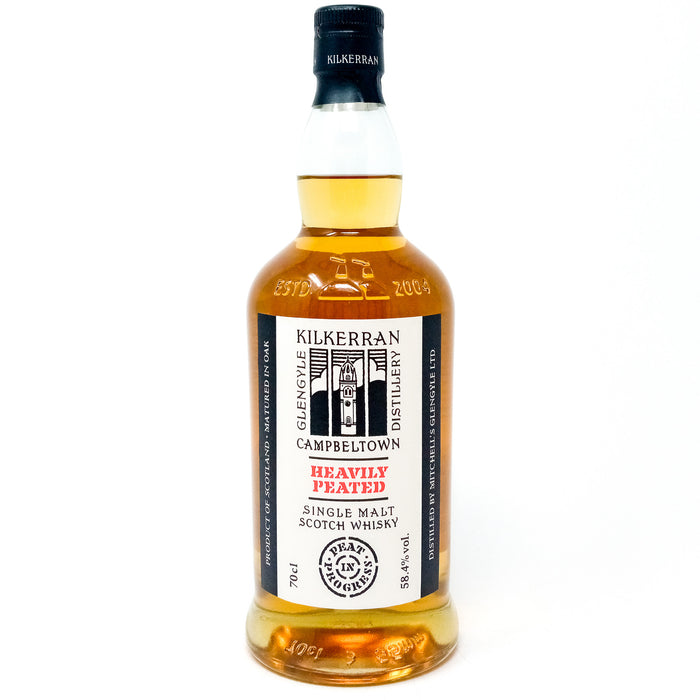 Kilkerran Heavily Peated Batch #8 Single Malt Scotch Whisky, 70cl, 58.4% ABV