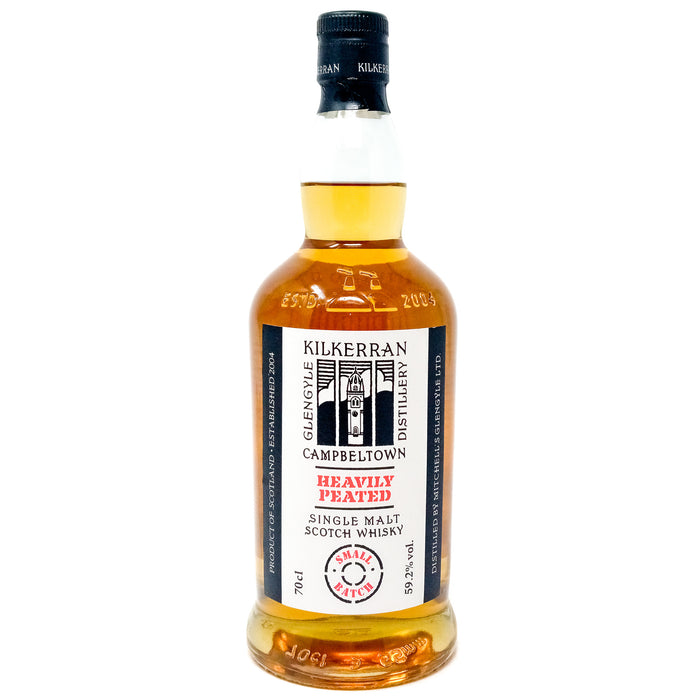 Kilkerran Heavily Peated Batch #9 Single Malt Scotch Whisky, 70cl, 59.2% ABV