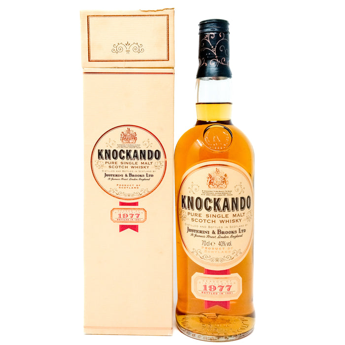 Knockando 1977 Single Malt Scotch Whisky, 70cl, 40% ABV