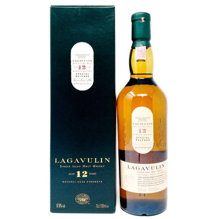 Lagavulin 12 Year Old Cask Strength 2003 Special Release Single Malt Scotch Whisky, 70cl, 57.8% ABV