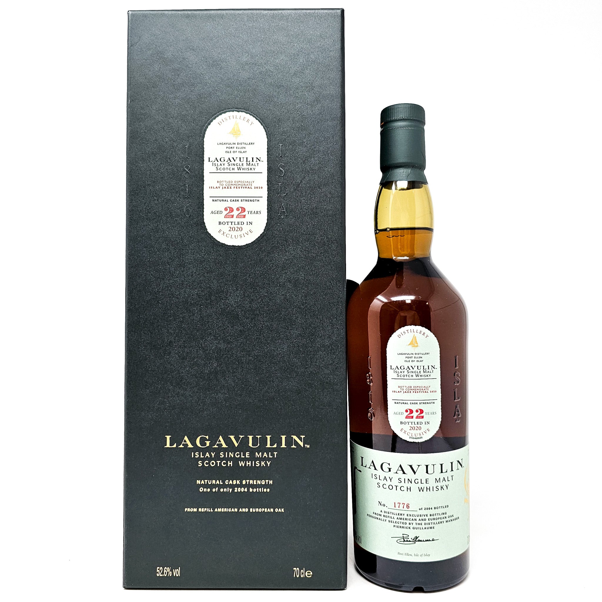 Lagavulin 22 Year Old Jazz Festival 2020 Single Malt Scotch Whisky, 70