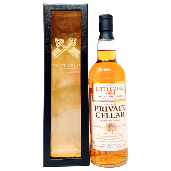 Littlemill 1984 Private Cellar Single Malt Scotch Whisky, 70cl, 43% ABV