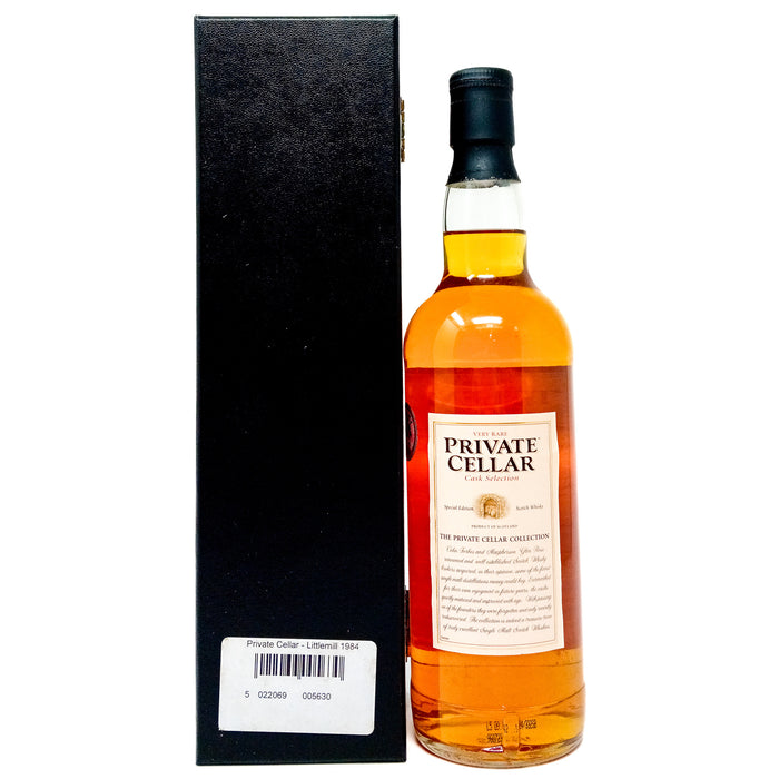 Littlemill 1984 Private Cellar Single Malt Scotch Whisky, 70cl, 43% ABV