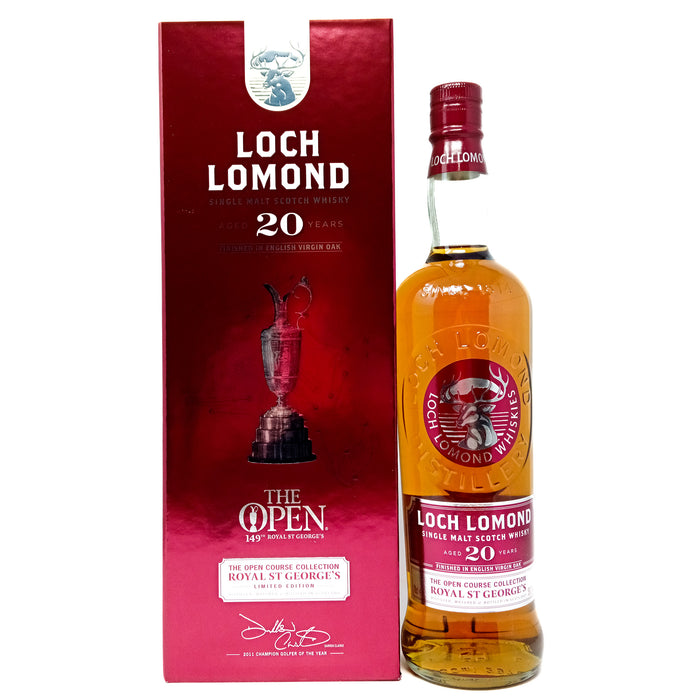 Loch Lomond 20 Year Old English Virgin Oak Finish The Open Course Collection Scotch Whisky, 70cl, 46% ABV