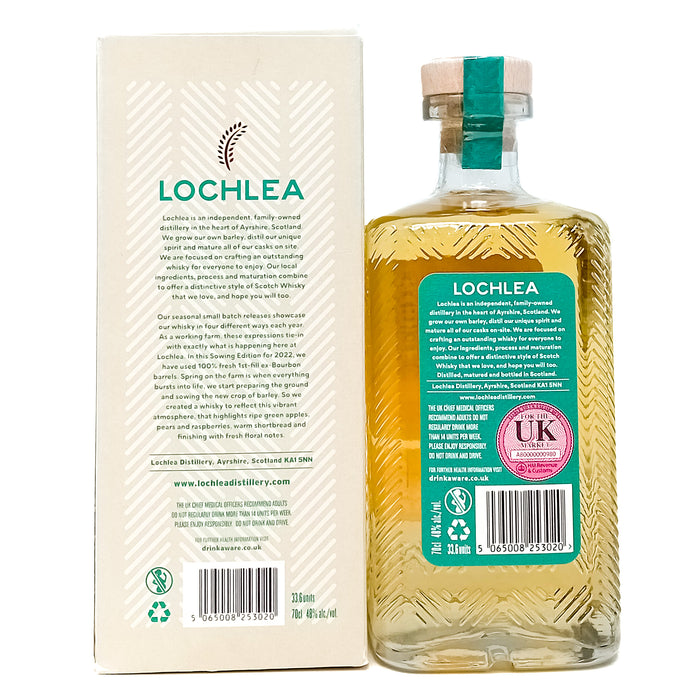 Lochlea Sowing Edition First Crop Single Malt Scotch Whisky, 70cl, 48% ABV