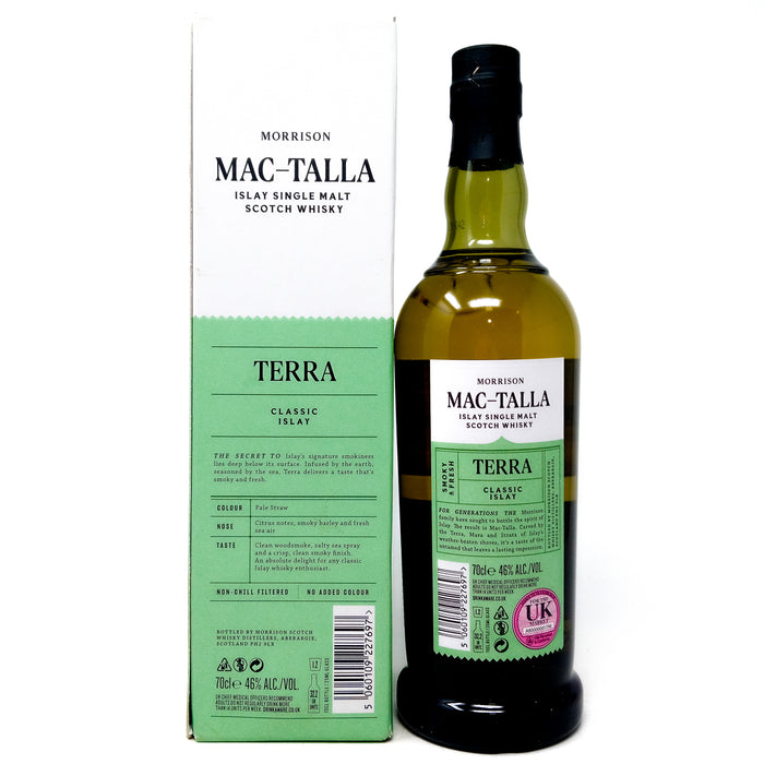 Mac-Talla Terra Single Malt Scotch Whisky, 70cl, 46% ABV