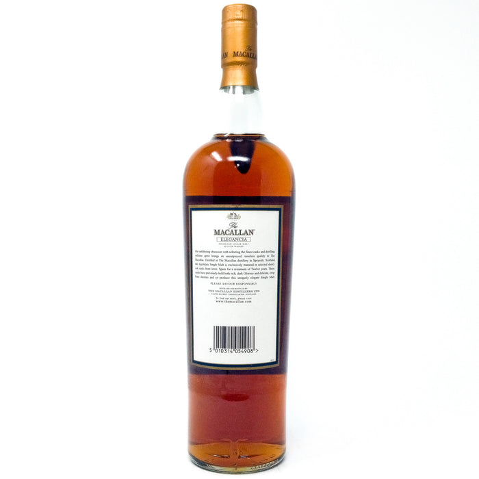 Macallan 12 Year Old Elegancia Single Malt Scotch Whisky, 1L, 40% ABV