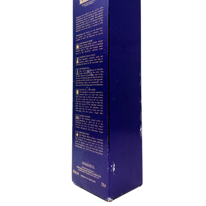 Macallan 1997 18 Year Old Single Malt Scotch Whisky, 75cl, 43% ABV