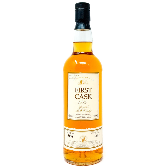 Macallan 1975 20 Year Old First Cask #8898 Single Malt Scotch Whisky, 70cl, 46% ABV