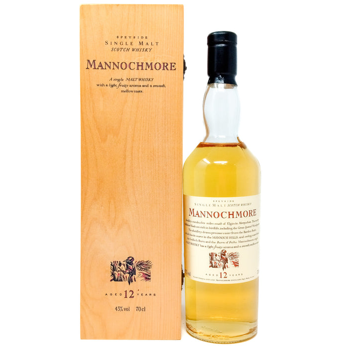 Mannochmore 12 Year Old Flora & Fauna Single Malt Scotch Whisky, 70cl, 43% ABV