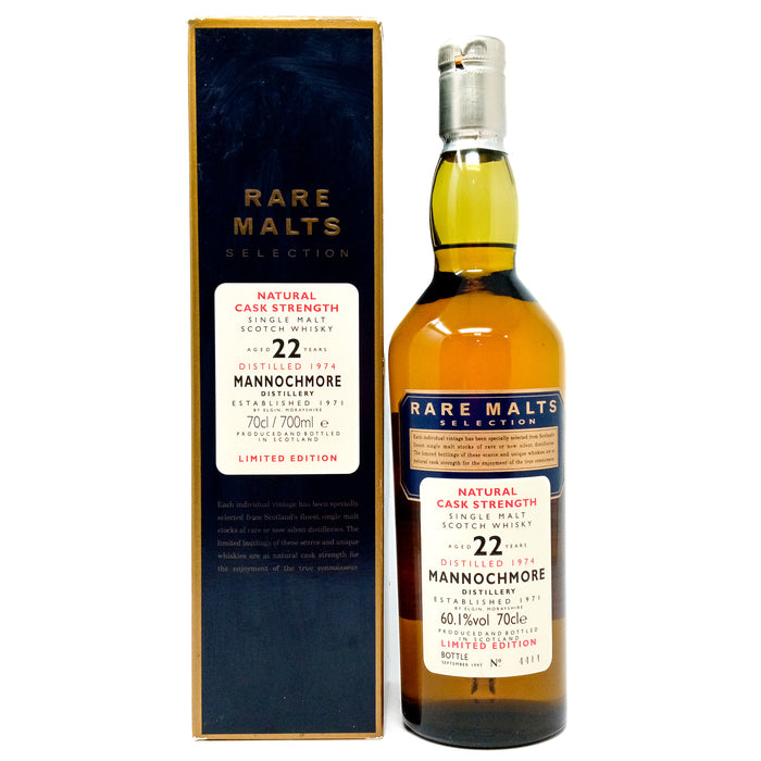 Mannochmore 22 Year Old 1974 Rare Malts Single Malt Scotch Whisky, 70cl, 60.1% ABV