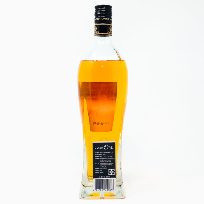 Matisse Old Blended Scotch Whisky, 70cl, 40% ABV