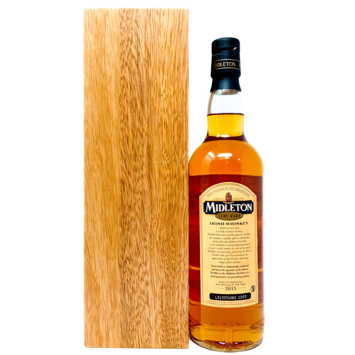 Midleton 2015 Very Rare Irish Whiskey, 70cl, 40% ABV