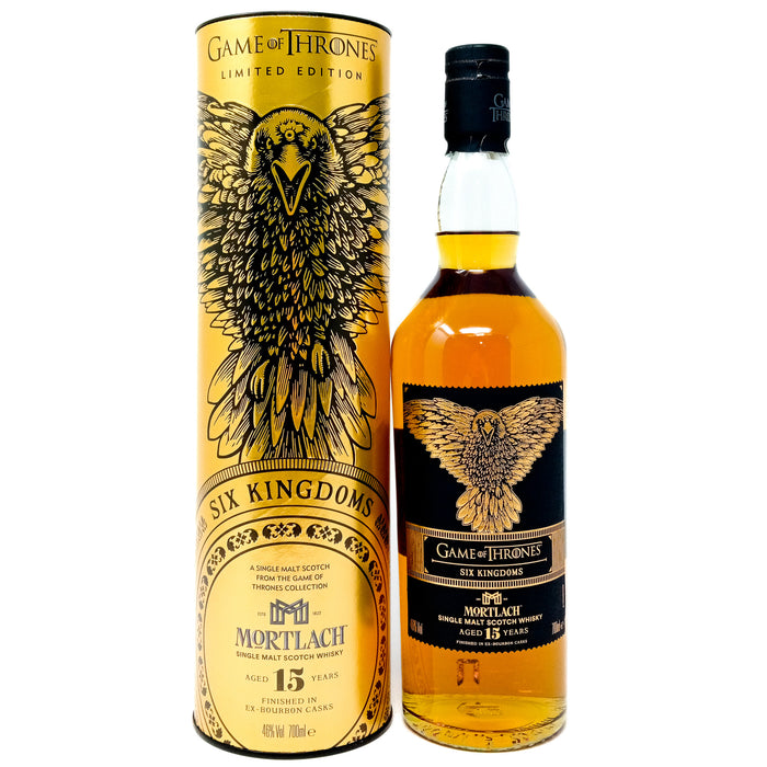 Mortlach 15 Year Old Game of Thrones Six Kingdoms Single Malt Scotch Whisky, 70cl, 46% ABV