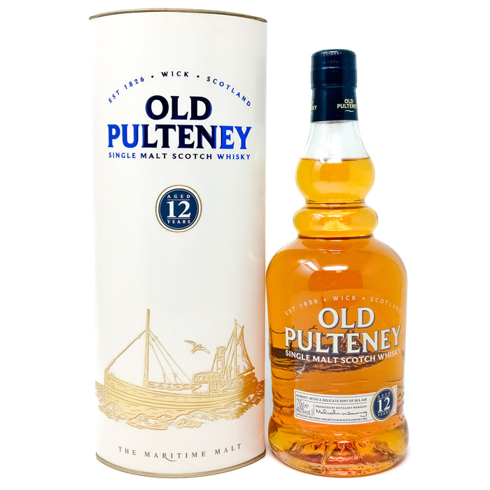 Old Pulteney 12 Year Old Single Malt Scotch Whisky, 70cl, 40% ABV