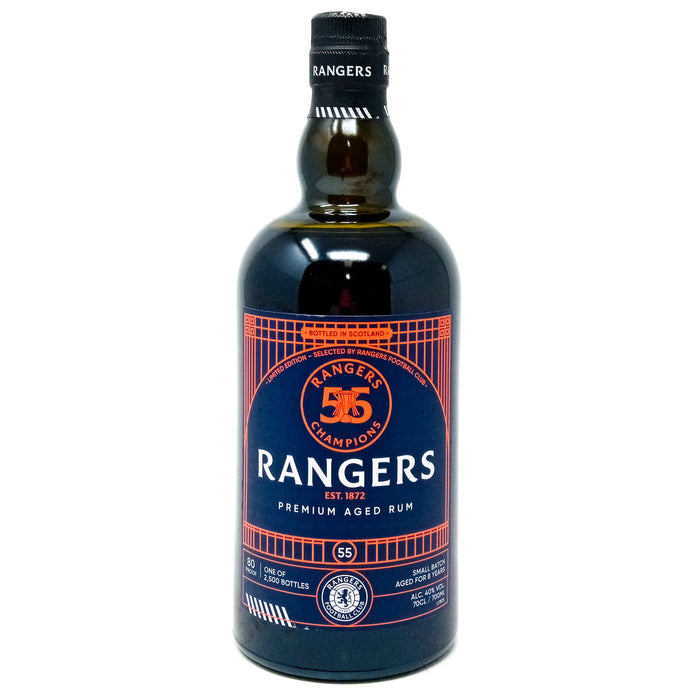 Rangers Champions 55 8 Year Old Douglas Laing Small Batch Rum, 70cl, 40% ABV