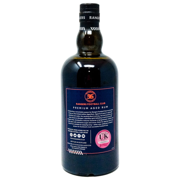 Rangers Champions 55 8 Year Old Douglas Laing Small Batch Rum, 70cl, 40% ABV