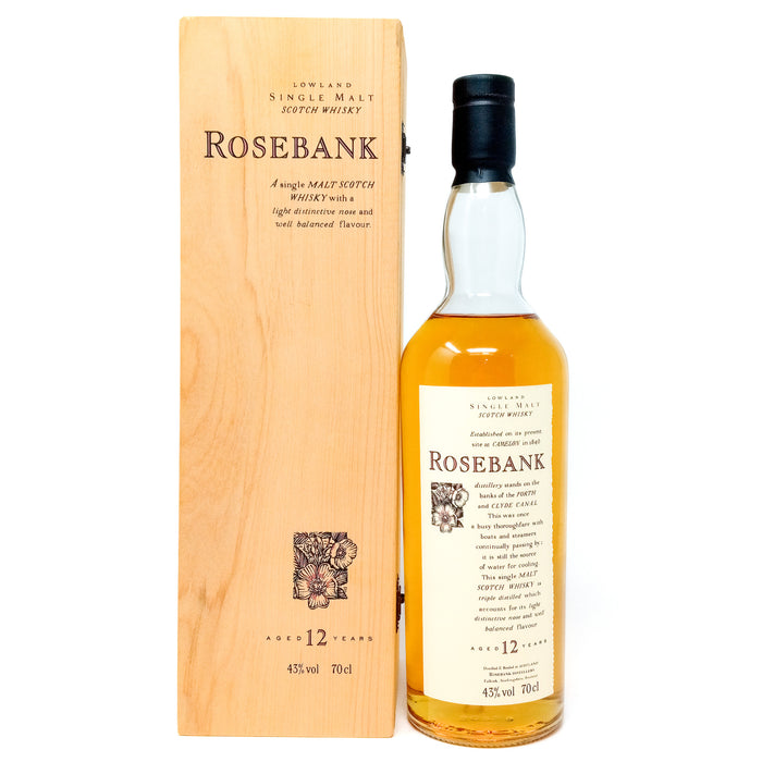 Rosebank 12 Year Old Flora & Fauna Single Malt Scotch Whisky, 70cl, 43% ABV