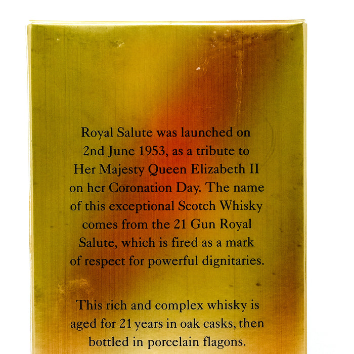 Royal Salute 21 Year Old Ruby Flagon Blended Scotch Whisky, 70cl, 40% ABV