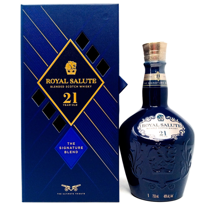 Royal Salute 21 Year Old Signature Blended Scotch Whisky, 75cl, 40% ABV