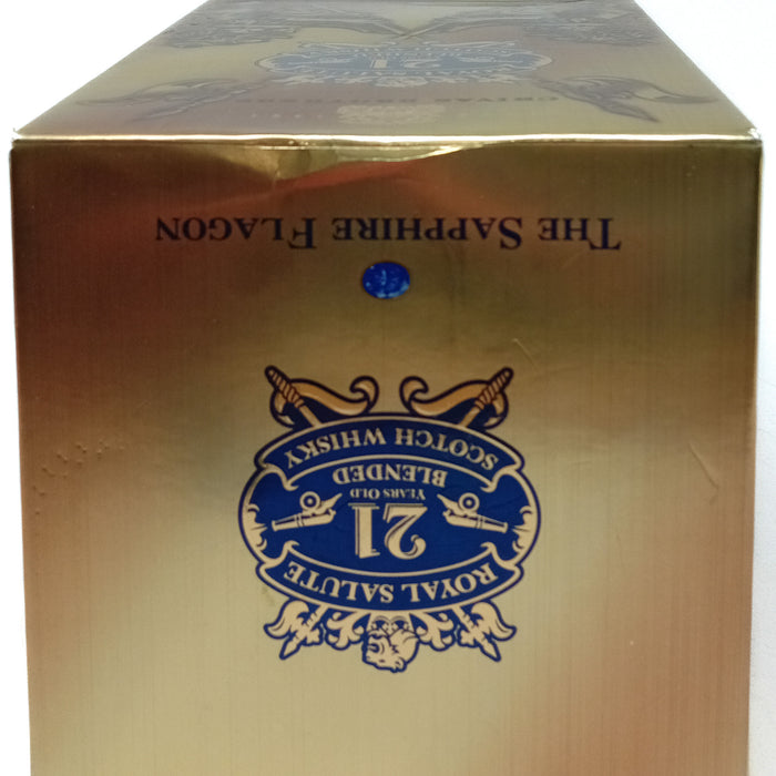 Royal Salute 21 Year Old Sapphire Flagon Blended Scotch Whisky, 70cl, 40% ABV