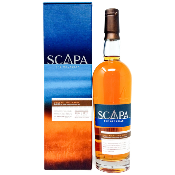 Scapa Glansa Batch GL06 The Orcadian Single Malt Scotch Whisky, 70cl, 40% ABV