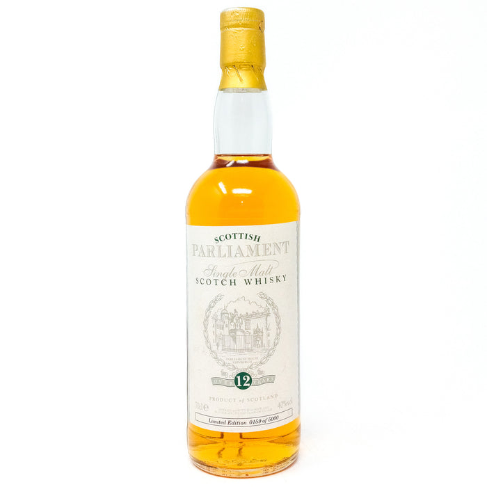 Scottish Parliament 12 Year Old Limited Edition Single Malt Scotch Whisky, 70cl, 40% ABV