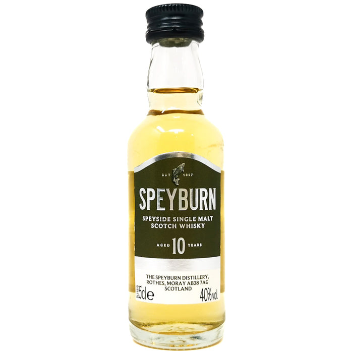 Speyburn 10 Year Old Speyside Scotch Whisky, Miniature, 5cl, 40% ABV