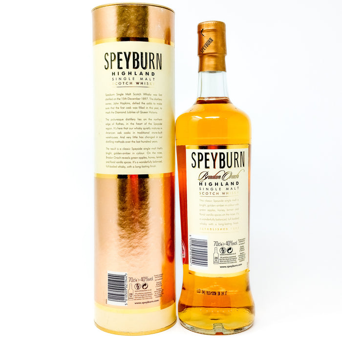 Speyburn Bradan Orach Single Malt Scotch Whisky, 70cl, 40% ABV