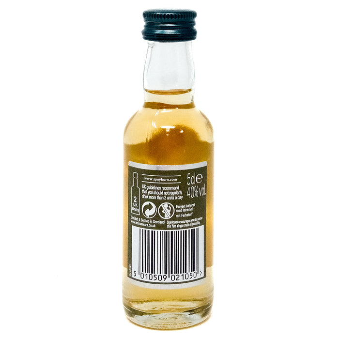 Speyburn 10 Year Old Speyside Scotch Whisky, Miniature, 5cl, 40% ABV