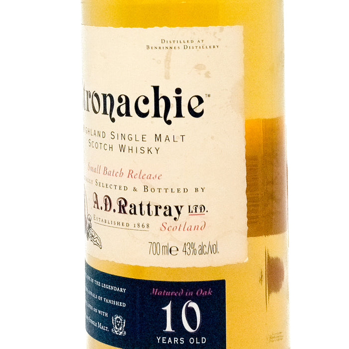 Stronachie 10 Year Old Small Batch Release Single Malt Scotch Whisky, 70cl, 43% ABV