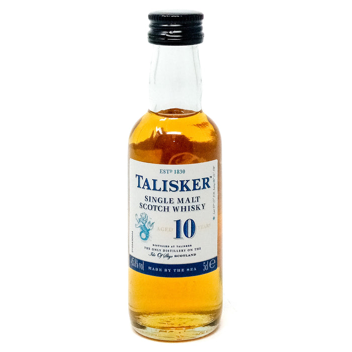 Talisker 10 Year Old Single Malt Scotch Whisky, Miniature, 5cl, 45.8% ABV