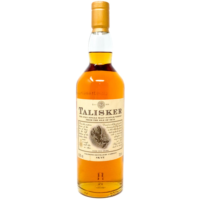 Talisker 10 Year Old (Old Style) Single Malt Scotch Whisky, 70cl, 45.8% ABV