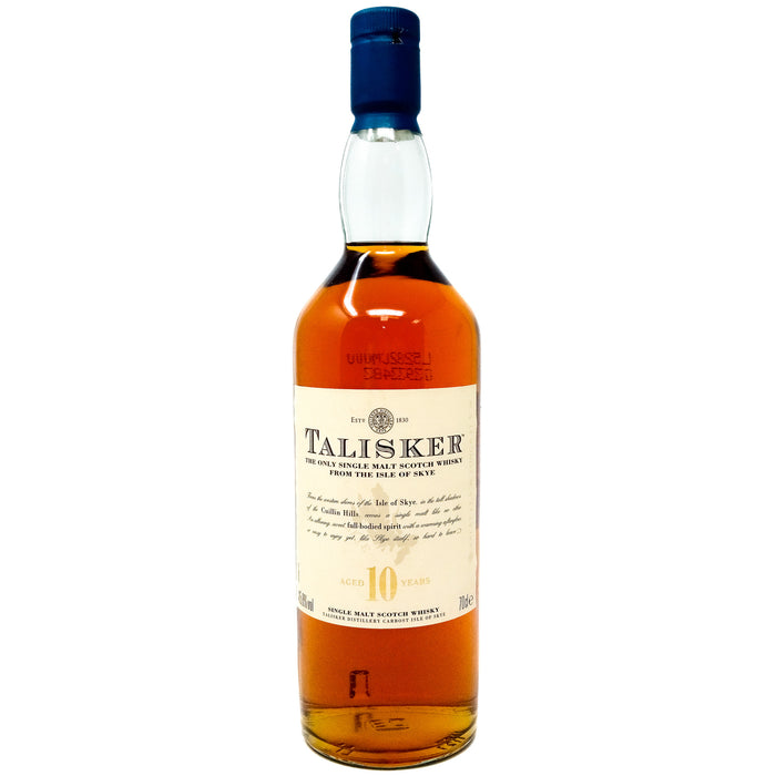 Talisker 10 Year Old Single Malt Scotch Whisky, 70cl, 45.8% ABV