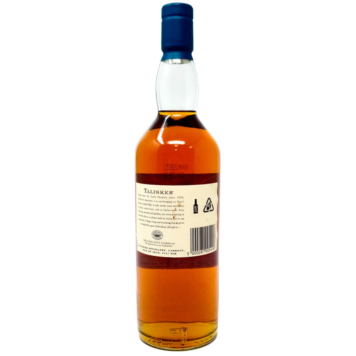 Talisker 10 Year Old Single Malt Scotch Whisky, 70cl, 45.8% ABV