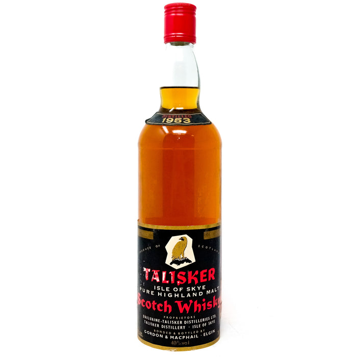 Talisker 1953 Gordon and MacPhail Single Malt Scotch Whisky, 75cl,40% ABV