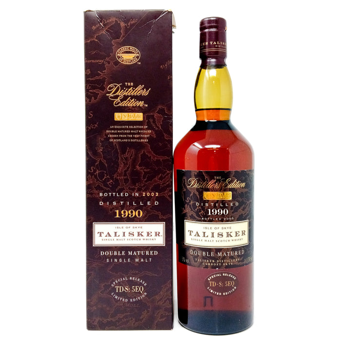 Talisker 1990 Distiller's Edition TD-S:5EQ Single Malt Scotch Whisky, 1L, 45.8% ABV