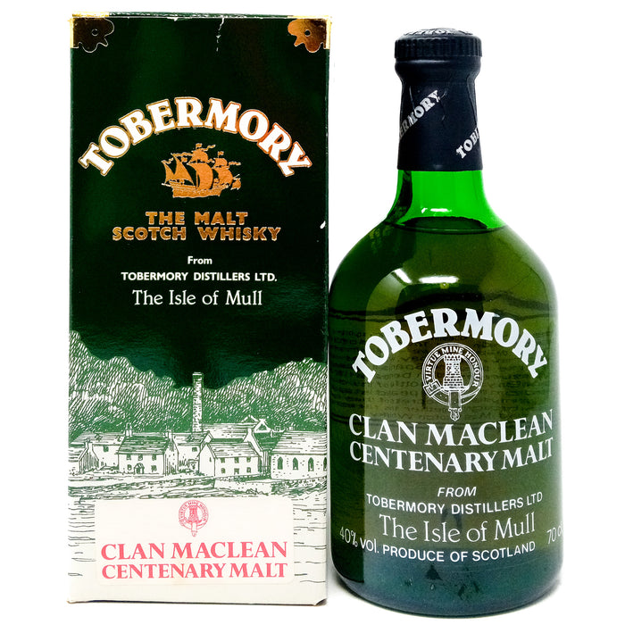 Tobermory Clan Maclean Centenary Malt Single Malt Scotch Whisky, 70cl, 40% ABV