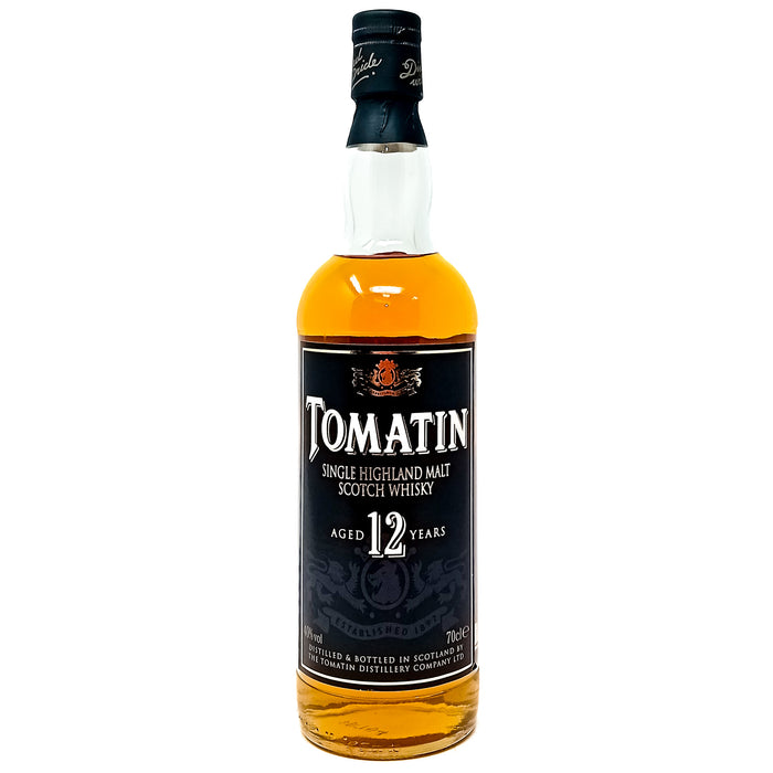 Tomatin 12 Year Old Single Malt Whisky 70cl, 40% ABV