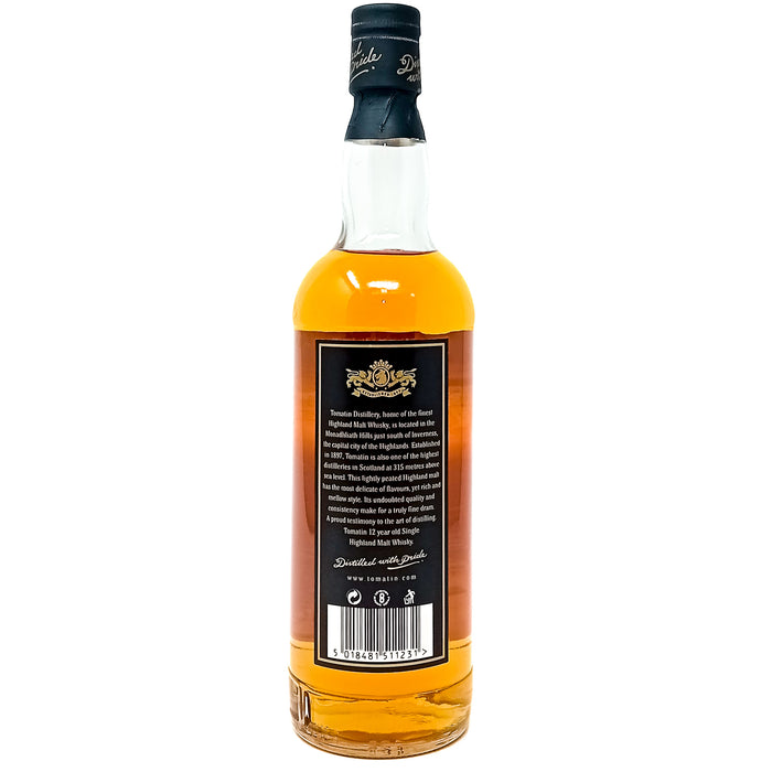 Tomatin 12 Year Old Single Malt Whisky 70cl, 40% ABV