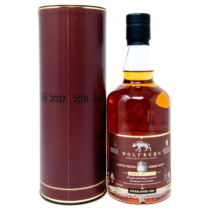 Wolfburn 8 Year Old 2024 Anniversary Series Single Malt Scotch Whisky, 70cl, 54.8% ABV