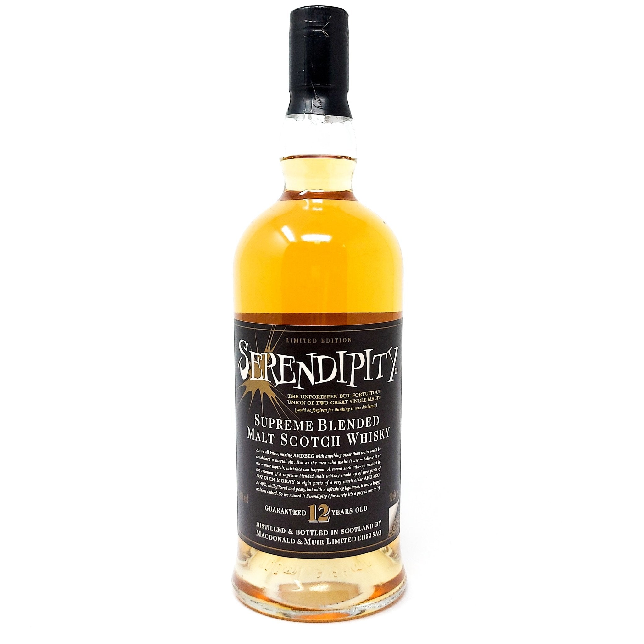 Ardbeg 'Serendipity' 12 Year Old Blended Malt Scotch Whisky, 70cl, 40%