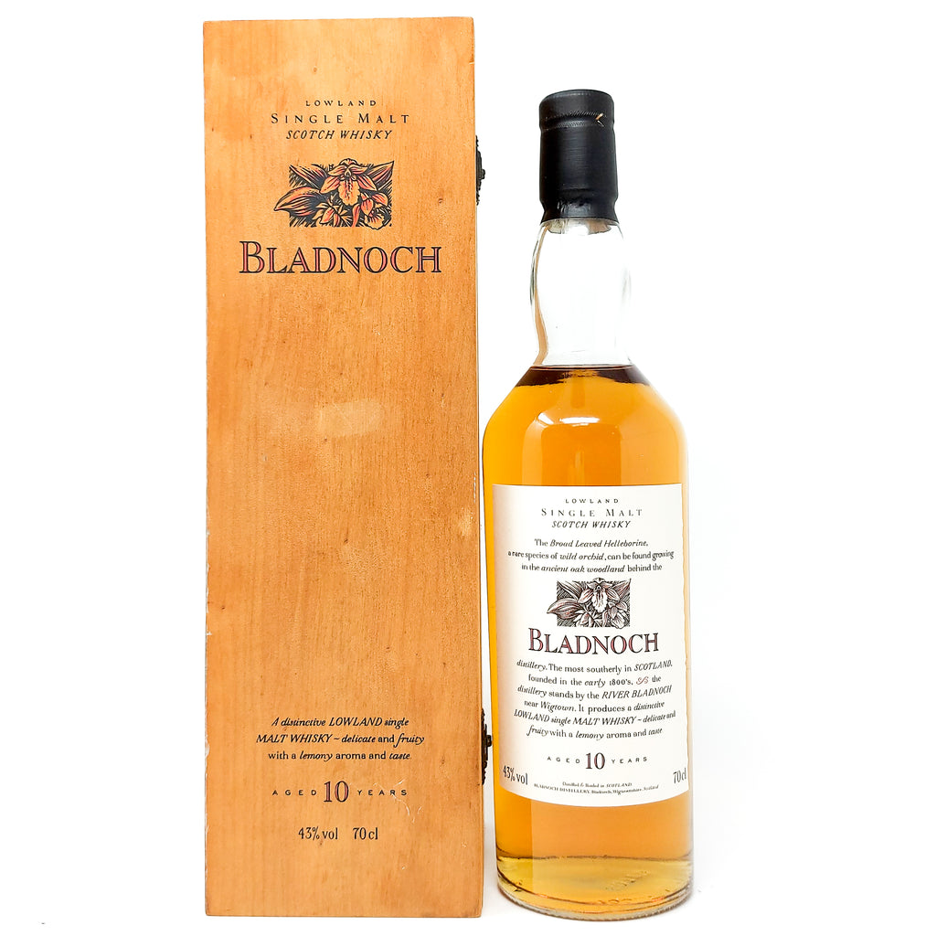 Bladnoch 10 Year Old Flora & Fauna Single Malt Scotch Whisky WG, 70cl, 43%  ABV