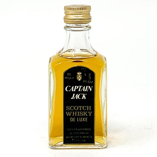 Captain Jack Scotch Whisky De Luxe, Miniature, 5cl, 43% ABV - Old and Rare Whisky (4913166712895)