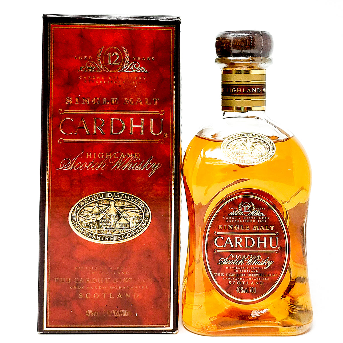 Cardhu 12 YO Whisky 0,7L (40% Vol.) - Cardhu - Whisky