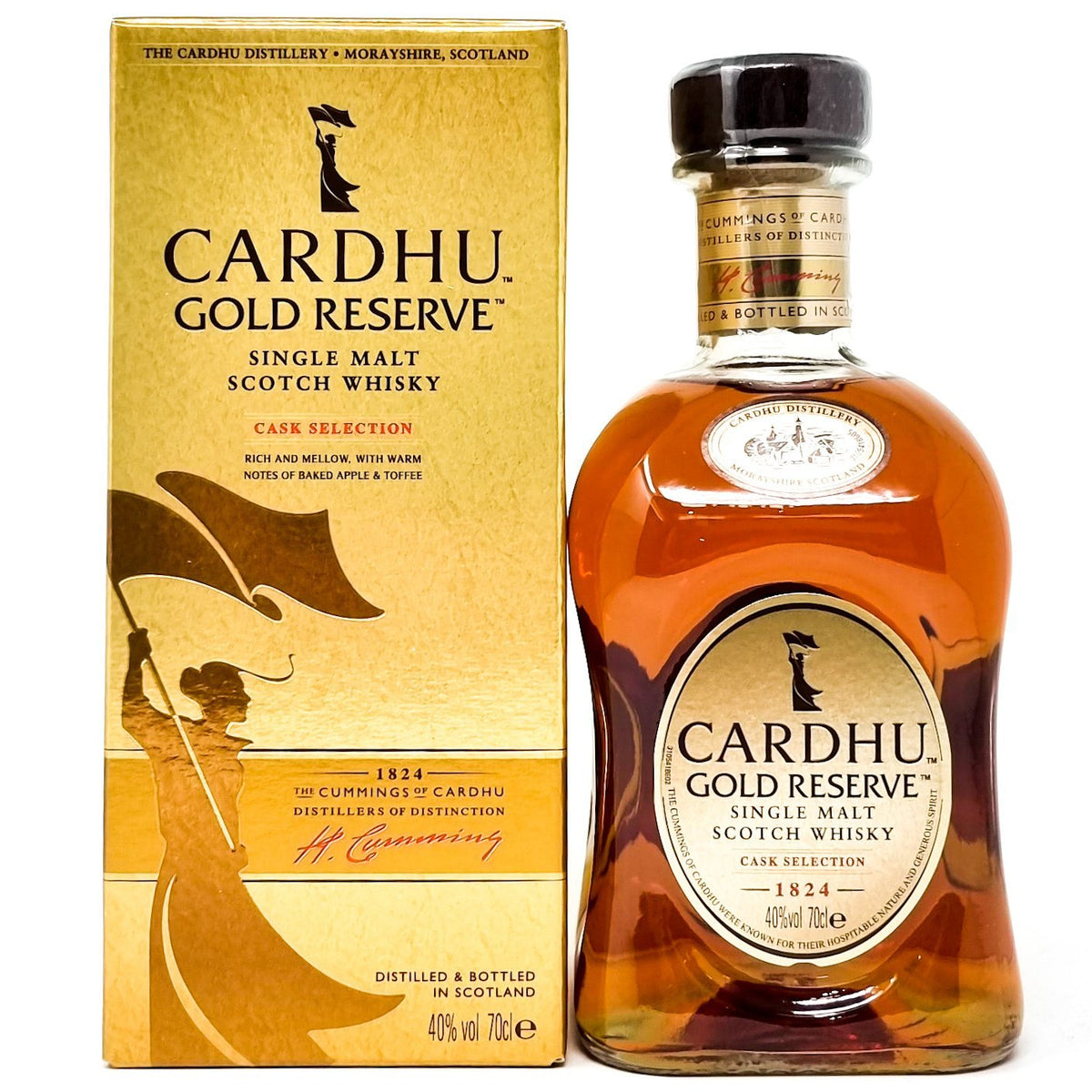 Cardhu Gold Reserve Single Malt Scotch Whisky, 70cl, 40% ABV — Old and Rare  Whisky