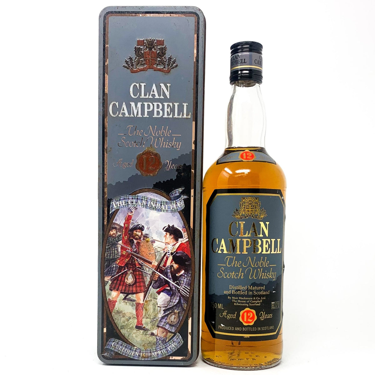 24,95 €  Whisky Blended Clan Campbell United Kingdom Special Bottle 2 L